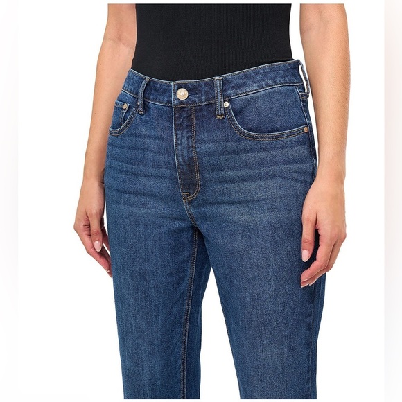 Seven7 Women's 90's Straight Jean Size 14 Dark Wash - Picture 5 of 7